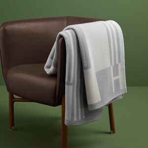 Hermes Gris Ithaque Blanket